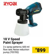 Ryobi 18V Speed Paint Sprayer