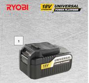 Ryobi 18V One Plus Battery 572832