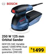 Bosch 250W 125mm Orbital Sander