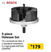 Bosch 5 Piece Holesaw Set