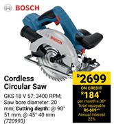 Bosch Cordless Circular Saw