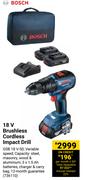 Bosch 18V Brushless Cordless Impact Drill