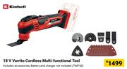 Einhell 18V Varrito Cordless Multi Functional Tool