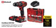 Einhell Cordless Drill Kit