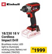 Einhell 18/230 18 Cordless Impact Drill