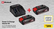 Einhell Power X-Change Starter Kit