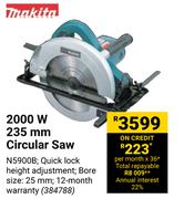 Makita 2000W 235mm Circular Saw