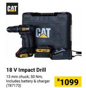 CAT 18V Impact Drill