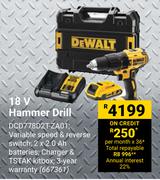 Dewalt 18V Hammer Drill