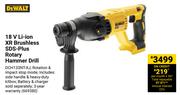 Dewalt 18V Li-Ion XR Brushless SDS Plus Rotary Hammer Drill