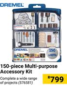 Dremel 150 Piece Multi Purpose Accessory Kit