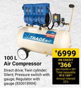 Tradeair 100L Air Compressor