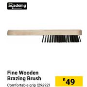 Academy Fine Wooden Brazing Brush