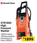 Bennett Read XTR1800 High Pressure Washer