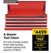 Mastercraft 4-Drawer Tool Chest 774057