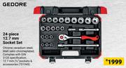 Gedore 24-Piece 12.7mm Socket Set 701949