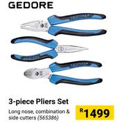 Gedore  3-Piece Pliers Set 565386