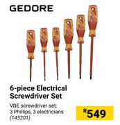Gedore 6-Piece Electrical Screwdriver Set 145201