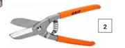 Grip  250mm Orange Tin Snips 464594