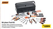 Grip 86-Piece Tool Kit 723586