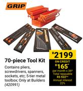 Grip 70-Piece Tool Kit 420991