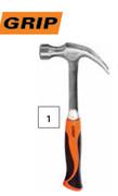 Grip 600g Steel Claw Hammer 357727