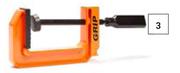 Grip 100mm Aluminium G-Clamp 662903