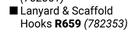 Lanyard & Scaffold Hooks 782353