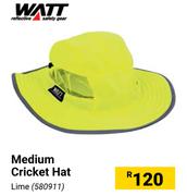 Watt Medium Cricket Hat (Lime) 580911