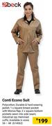 Beck Conti Econo Suit 614063