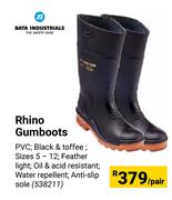 Bata Industrials Rhino Gumboots 538211-Per Pair