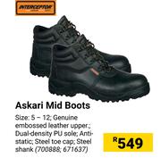 Interceptor Askari Mid Boots 700888, 671637