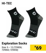 Hi-Tec Exploration Socks 729856, 729860, 729858