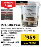 Fired Earth Ultra Pave (Green)-20Ltr