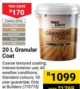Fired Earth Granular Coat-20Ltr