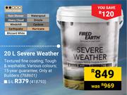 Fired Earth Severe Weather-5Ltr