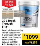 Fired Earth Break Through (5-In-1)-5Ltr