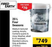 Fired Earth Four Seasons-5Ltr