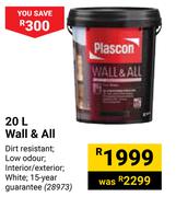 Plascon 20L Wall & All