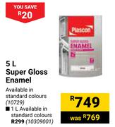 Plascon 5L Super Gloss Enamel