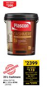 Plascon 20L Cashmere White