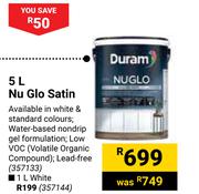 Duram 1L Nu Glo Satin White
