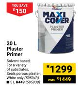 Dulux Maxicover 5L Plaster Primer