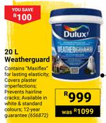 Dulux 20L Weatherguard