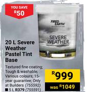 Fired Earth 5L Severe Weather Pastel Tint Base