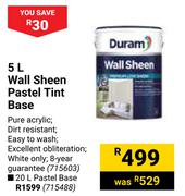 Duram 5L Wall Sheen Pastel Tint Base