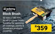 Academy Block Brush 50mm x 180mm