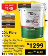 Fired Earth 20L Fibre Force