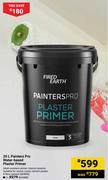 Fired Earth 5L Painters Pro Water Based Plaster Primer