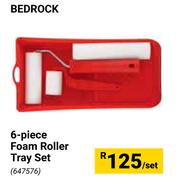 Bedrock 6 Piece Foam Roller Tray Set-Per Set